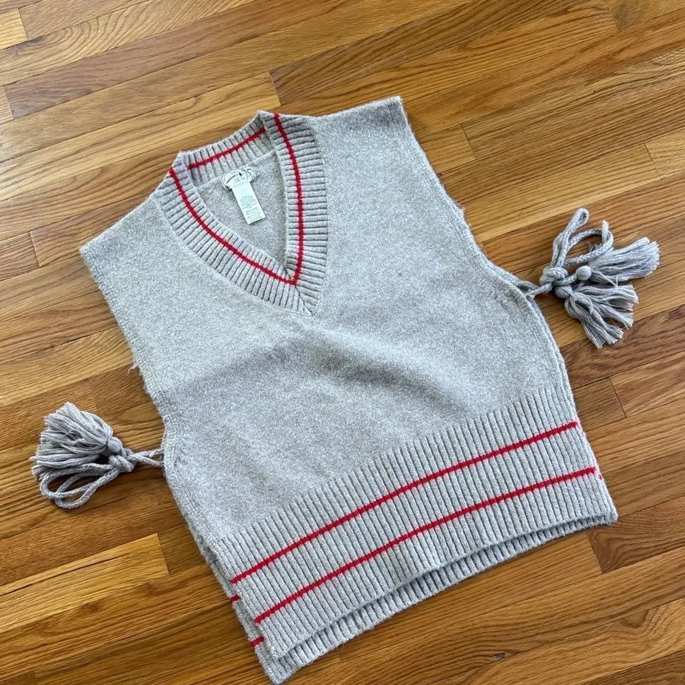 Free People All Star Stripe Poncho